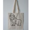 Budget Calico Tote Bag Thumbnail
