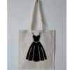 Budget Calico Tote Bag Thumbnail